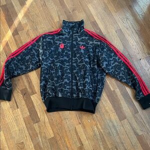 Adidas x Bape - Firebird 🐦‍🔥 Camouflage Track Jacket NWOT - s RARE
